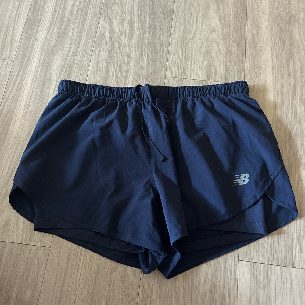 New Balance Dark Blue Running Shorts